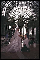 Wedding video shoot.  World Financial Center.  New York City.