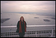 Eve on top of the World Trade Center Observation Deck